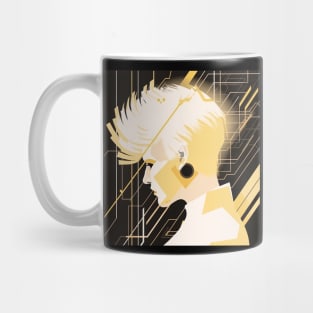 Futuristic Portrait: Embrace the Matrix-Inspired Aesthetic 3 Mug